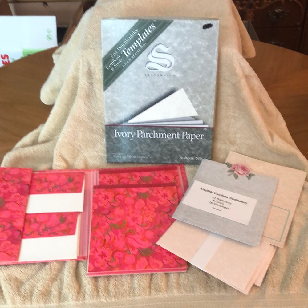 Stationery Bundle. Olympicard, Hallmark and Southworth